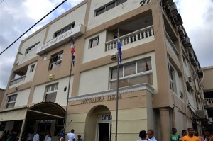 Sede de la Fiscalía de Santo Domingo.