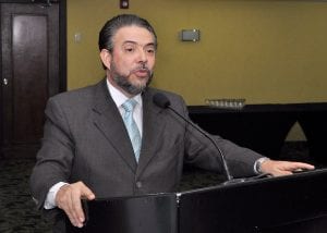 Guillermo Moreno, presidente de Alianza País.