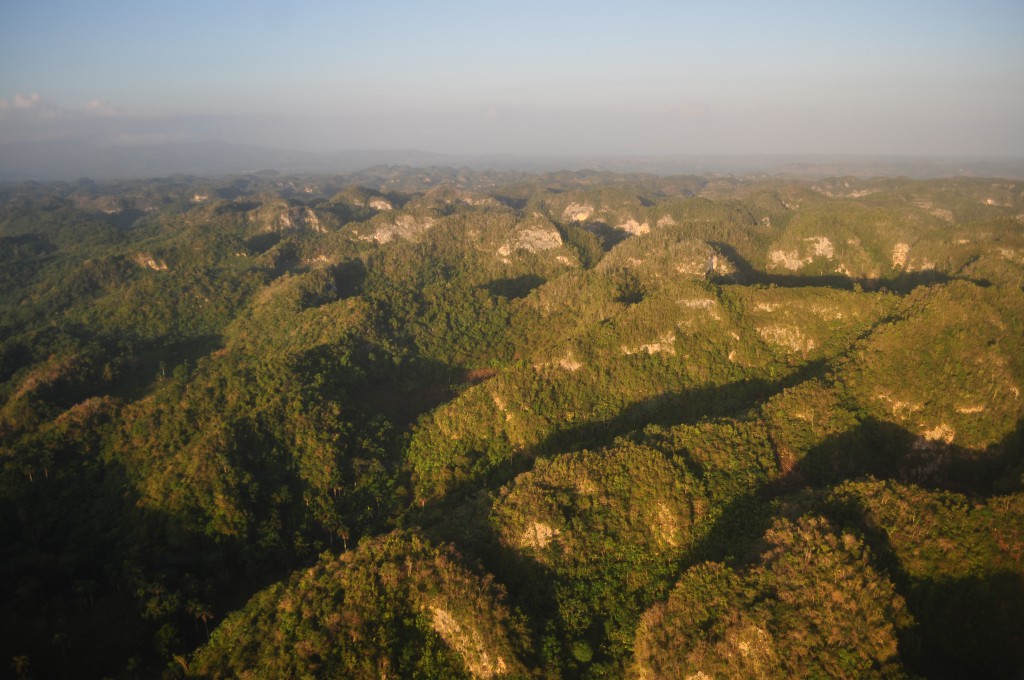 Vista del Parque Nacional Los Haitises.