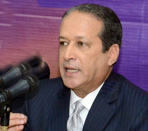 Reinaldo Pared, Pérez, secretario general del PLD.