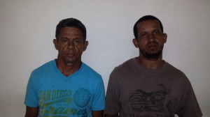 Los detenidos en fotografías difundidas por la Policía Nacional.