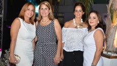Irma Mojica, Maritza Rivera, María Isabel de Silverio y Olga Valerio