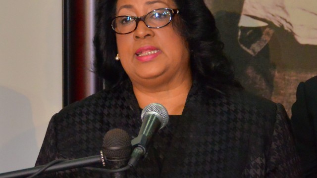 Cristina Lizardo es la presidenta del Senado de la República que conoce el proyecto.