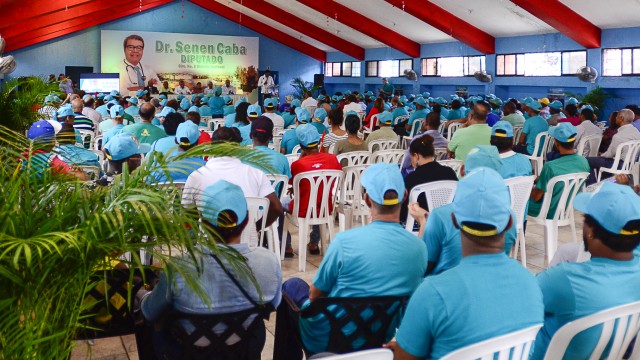 Senen Caba expone sus prioridades para el Congreso Nacional.