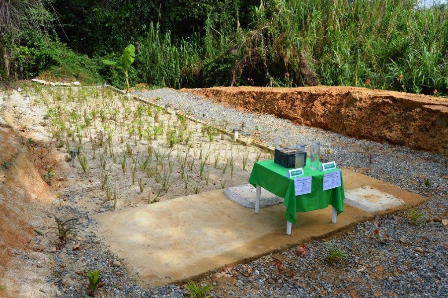 Planta de tratamiento construida bajo el concepto de ingeniería verde