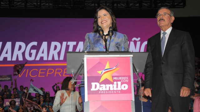 Margarita Cedeño acepta la nominación a la vicepresidencia de nuevo.