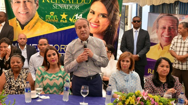 Reinaldo Pared Pérez, candidato a senador.