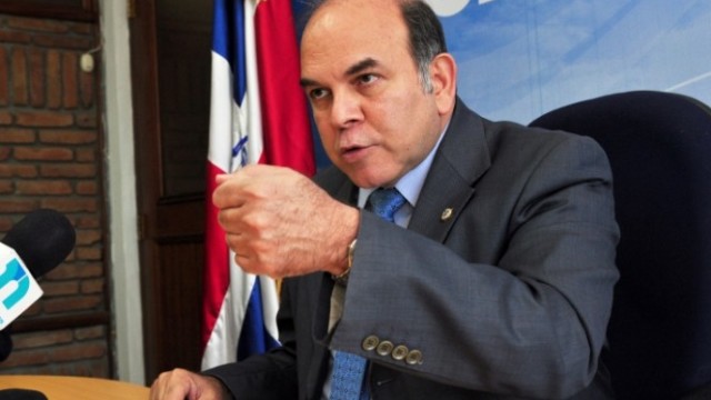 Pelegrín Castillo, candidato presidencial de la Fuerza Nacional Progresista.