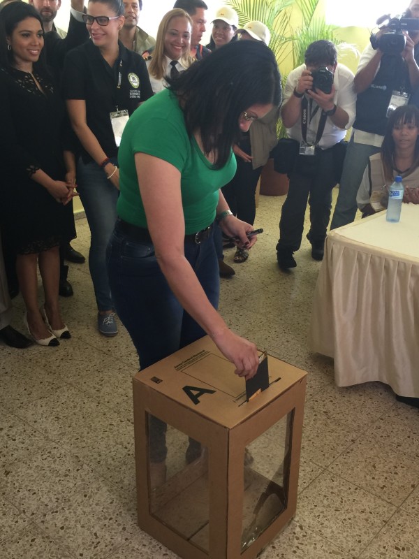 Los privados de liberdad votaron en Najayo.