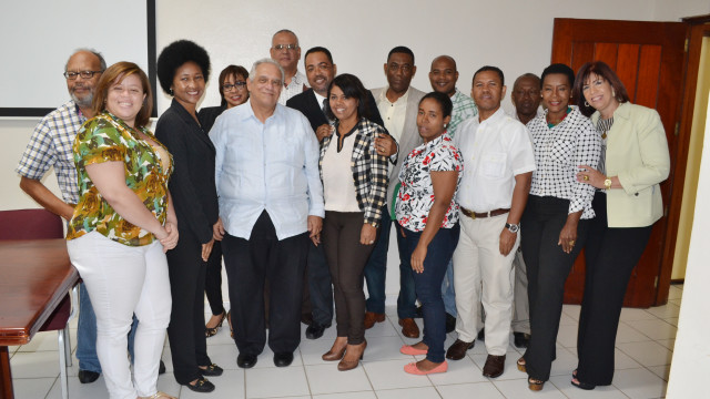 Miembros de Cipesa y de Incort que participaron en la firma del acuerdo.