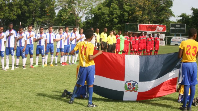 Ceremonia inaugural del torneo de fútbol.