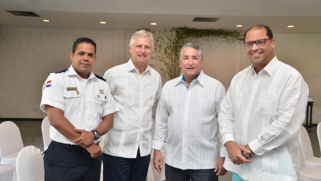 Coronel Ignacio Peña Grullón, Roberto Casoni, José Natalio Redonodo, Julio Almonte