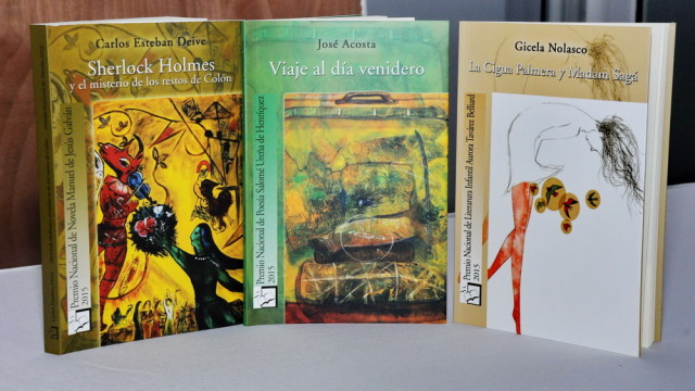 Las obras literarias editadas por el Ministerio de Cultura.