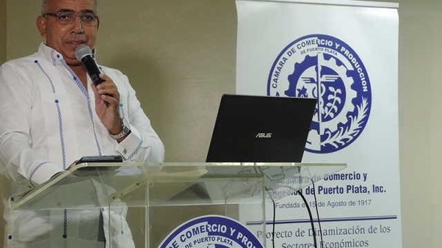 Sixto Peralta, presidente Cámara de Comercio de Puerto Plata