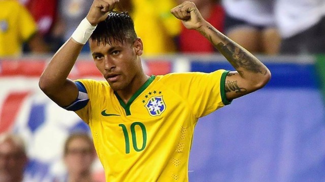 Neymar, brasileño, una de las estrellas del fútbol mundial.
