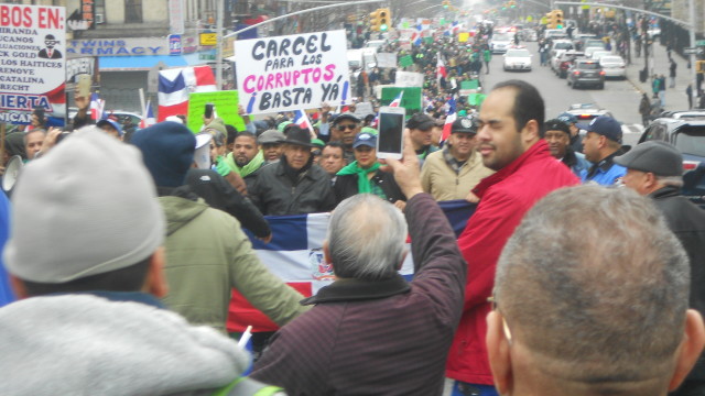 Marcha contra Impunidad en Nueva York