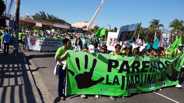 Los orgazadoes esperan miles de personas en la protesta contra la impunidad.