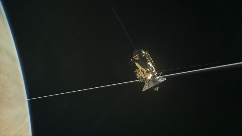 Resultado de imagen de El instrumento de Cassini RPWS,