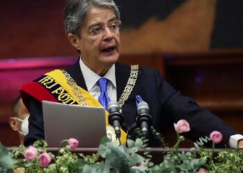 Guillermo Lasso, toma posesión de la presidencia de Ecuador.