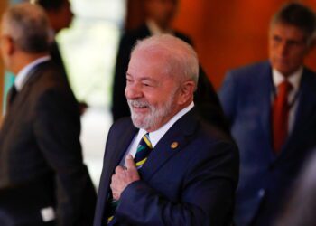 Lula Da Silva, presidente de Brasil.