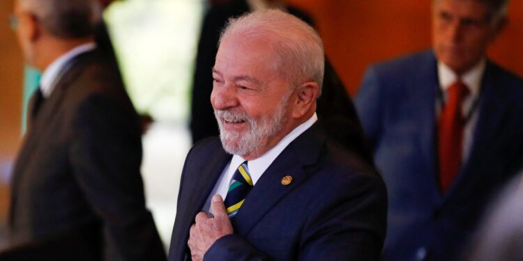 Lula Da Silva, presidente de Brasil.