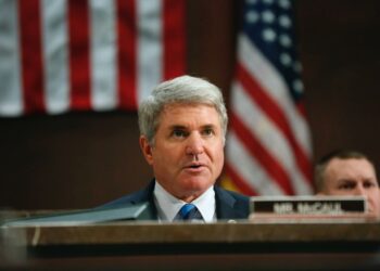 El congresista Michael McCaul, presidente de la Comisión de Relaciones Exteriores del Congreso de EE.UU