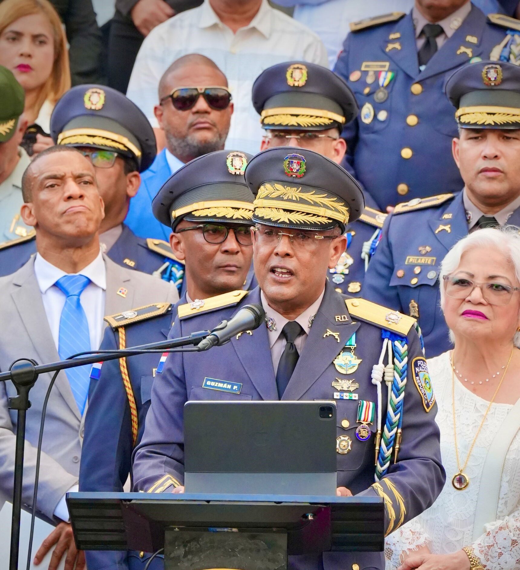 Mayor General Ramón Antonio Guzmán Peralta asume como director general de  la Policía Nacional – Policía Nacional Dominicana