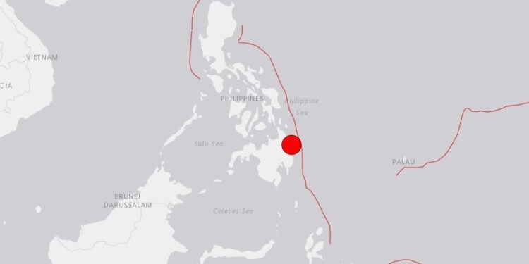 Seísmo magnitud 7,6 en Filipinas
USGS
02/12/2023