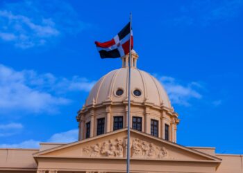 Dia de la Bandera en el Palacio Nacional.