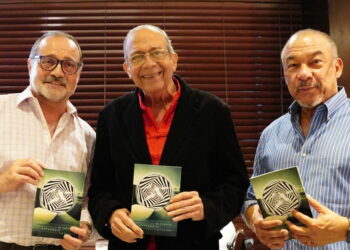 Mario Núñez, Johnny García y Cristhian Jiménez.