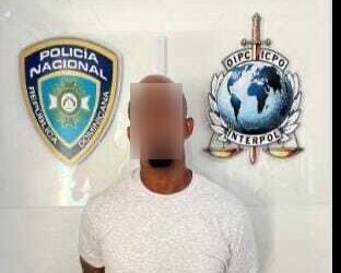 Policía Nacional e INTERPOL capturan a dominicano