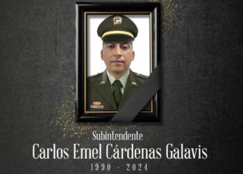 El subintendente de la Policía de Colombia Carlos Cárdenas Galavis

REMITIDA / HANDOUT por POLICÍA DE COLOMBIA
Fotografía remitida a medios de comunicación exclusivamente para ilustrar la noticia a la que hace referencia la imagen, y citando la procedencia de la imagen en la firma
21/12/2024