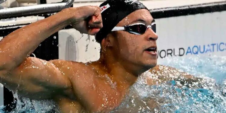 Jordan Crooks le dio la gloria a Islas Caimán al conquistar el oro en mundial de natación