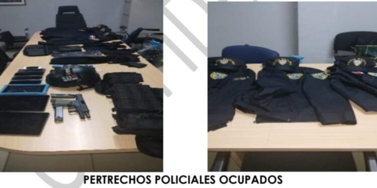 Pertrecho militares ocupados