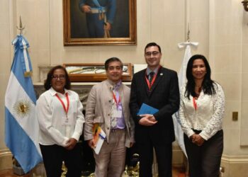 Representantes dominicanos en la Reunión Regional de la Coalición Global para Abordar las Amenazas de las Drogas Sintéticas.